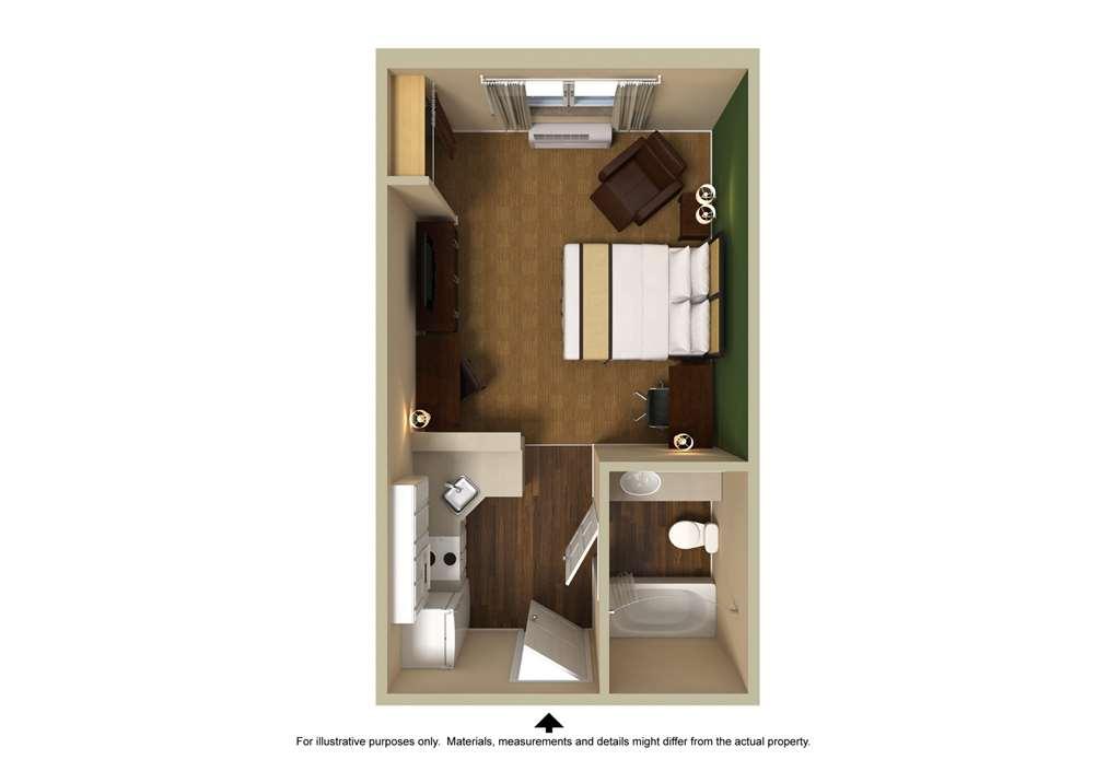 Extended Stay America Suites - Detroit - Canton Rum bild